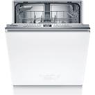 Bosch Series 4 SMV4HTX00G Wifi Connected Fully Integrated Standard Dishwasher - Stainless Steel Cont