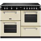 Stoves Richmond Deluxe ST DX RICH D1100Ei RTY CC 100cm Electric Range Cooker with Induction Hob - Cream - A Rated, Cream
