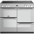 Stoves Sterling ST STER S1000Ei MK22 SS 100cm Electric Range Cooker with Induction Hob - Stainless Steel - A Rated, Stainless Steel