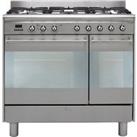 Smeg Concert SUK92MX9-1 90cm Dual Fuel Range Cooker - Stainless Steel - A/A Rated, Stainless Steel