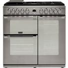 Stoves Sterling S900DF 90cm Dual Fuel Range Cooker - Black - A/A/A Rated, Black
