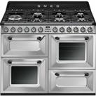 Smeg Victoria TR4110X-1 110cm Dual Fuel Range Cooker - Stainless Steel - A/A Rated, Stainless Steel