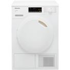 Miele TSA223WP 7Kg Heat Pump Tumble Dryer - White - A++ Rated, White