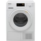 Miele TSD263WP Wifi Connected 8Kg Heat Pump Tumble Dryer - White - A++ Rated, White