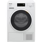 Miele TSF763WP Wifi Connected 8Kg Heat Pump Tumble Dryer - White - A+++ Rated, White