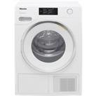 Miele TWR780WP Wifi Connected 9Kg Heat Pump Tumble Dryer - White - A+++ Rated, White