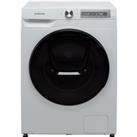Samsung Series 6 AddWash WD10T654DBH Wifi Connected 10.5Kg/6Kg Washer Dryer with 1400 rpm - White - E Rated, White
