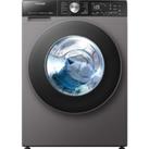 Hisense 5S Series WD5S1045BT Wifi Connected 10Kg/6Kg Washer Dryer with 1400 rpm - Titanium - D Rated