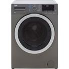Beko SteamCure RecycledTub WDER8540441G 8Kg/5Kg Washer Dryer with 1400 rpm - Graphite - D Rated, Silver