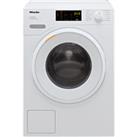 Miele W1 WSD323 8kg Washing Machine with 1400 rpm - White - A Rated, White