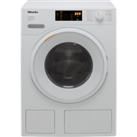 Miele W1 WSD663 8kg Washing Machine with 1400 rpm - White - A Rated, White
