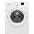 Beko WTL74051W 7kg Washing Machine with 1400 rpm - White - D Rated, White