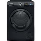 Indesit Push&Go YTM1192BXUK 9Kg Heat Pump Tumble Dryer - Black - A++ Rated, Black