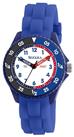 Tikkers Boys Blue Time Teacher Silicone Strap Watch