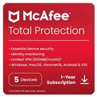 McAfee Total Protection 1 Year, 5 Devices Digital Download