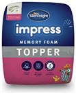 Silentnight Impress Memory Foam 7cmMattress Topper-Superking