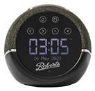 Roberts Zen Plus DAB+/DAB/FM RDS Bluetooth Clock Radio-Black