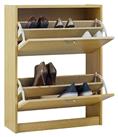 Argos Home Maine Shoe Storage Cabinet - Oak