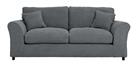 Argos Home Harry Fabric 3 Seater Sofa - Charcoal