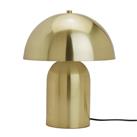 Habitat Mushroom Steel Table Lamp - Brass