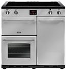 Belling 90EI 90cm Double Oven Electric Range Cooker - Silver