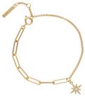 Olivia Burton Yellow Gold Plated Celestial Star Bracelet
