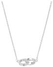 Olivia Burton Silver Plated Classic Interlink Ring Necklace