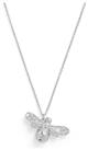 Olivia Burton Silver Plated Crystal Sparkle Bee Necklace
