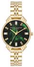 Olivia Burton Art Deco Emerald Gold Watch