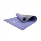 Reebok 6mm PVC Yoga Exercise Mat - Purple and Grey