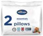 Silentnight Essentials Rolled Soft Pillow - 2 Pack