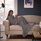 Silentnight Snugsie Wearable Blanket with Sleeves - Grey