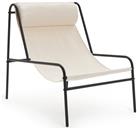 Habitat Teka Metal Garden Chair - Cream