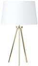 BHS Louisa Large Table Lamp - Brass