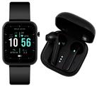Reflex Active Series 13 Black Smart Watch and Ear Bud