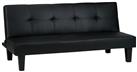 Birlea Franklin Clic Clac Faux Leather Sofa Bed - Black
