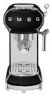 Smeg ECF01 50's Style Retro Espresso Coffee Machine - Black