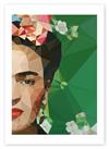 East End Prints Frida Crop Floral Unframed Wall Print - A2
