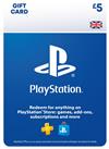 PlayStation Store 5 GBP Gift Card