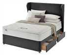Silentnight Superking Eco 4 Drawer Divan Bed - Charcoal