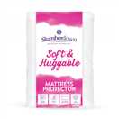Slumberdown Soft and Huggable Mattress Protector - Double