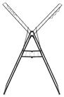 Brabantia 20m Hang On Clothes Airer - Black