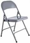 Habitat Macadam Metal Folding Chair - Grey
