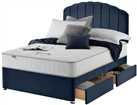 Silentnight Comfort Kingsize 4 Drawer Divan Bed - Blue