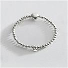 Revere Sterling Silver Beads Round Shape and Heart Bracelet