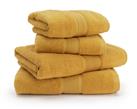 Habitat Cotton Supersoft 4 Piece Towel Bale - Mustard