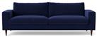 Swoon Evesham Velvet 3 Seater Sofa - Ink Blue