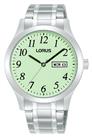 Lorus Men's Luminous Stainless Steel Bracelet Watch