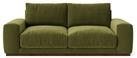 Swoon Denver Velvet 2 Seater Sofa - Fern Green