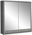 Lloyd Pascal Maia 2 Door Mirrored Cabinet - Grey